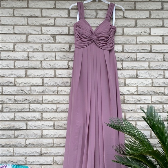 Azazie Kailynn Bridesmaid Dress - Vintage Mauve - Picture 9 of 13